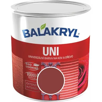 Balakryl Uni lesk 700 g, 0830 červený