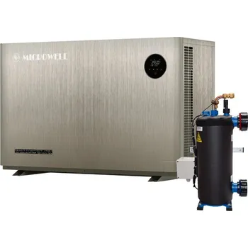 Tepelné čerpadlo MICROWELL bazénové tepelné čerpadlo HP 2100 SILVER Inverter Pro 21,4 kW SPLIT
