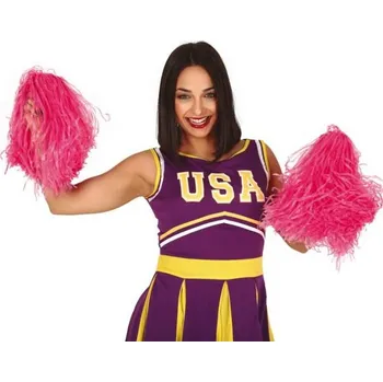 Karnevalový kostým Růžové pom pomy GU17699x