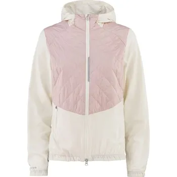 Dámská zateplená bunda KARI TRAA HILDE M Bílá, Růžová