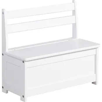 Lavice s bednou Maluch - Pinio Bílá 65x57 cm