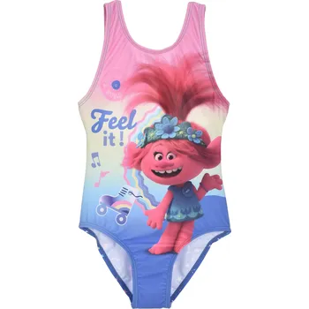 Dívčí plavky PLAVKY TROLLOVÉ (fialové) Velikost: 8