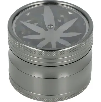 Drtič tabáku kovový Super Heroes ALU Grey, 62mm