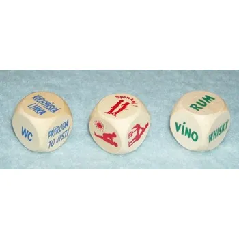 Žertovný předmět Trio kostky sexy kostka08