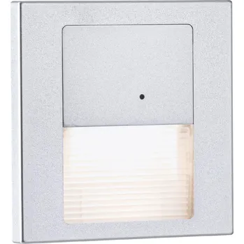 Paulmann LED vestavné svítidlo do zdi TSARO LEADER hranaté 80x36mm 1W 230V Barva: Matný chrom