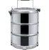 Jídlonosič Plastimex 25229440 3x 1,2 l stříbrný