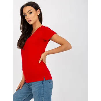 Dámské tričko Tričko B-012.79P BASIC FEEL GOOD Barva: Červená, Velikost: S