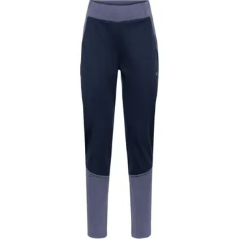 Dámské legíny Dámské sportovní legíny KARI TRAA LOUISE HYBRID M Fialová, Tmavě modrá