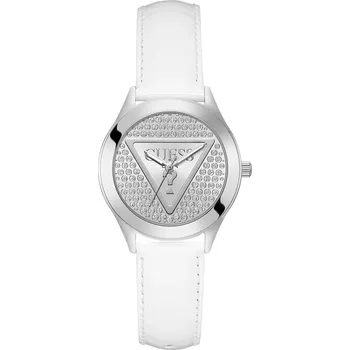 Hodinky Dámské hodinky Guess GW0745L3 ZIRKONY bílé