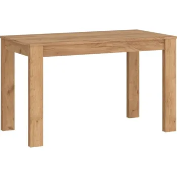 Jídelní stůl Stůl Kammono 120x75 cm - KAM Zlatý dub / vložka zlatý dub 75x75 cm