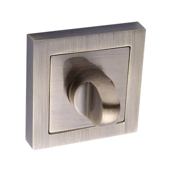 Dveřní kování Kuchinox ROZETA hranatá wc patyna