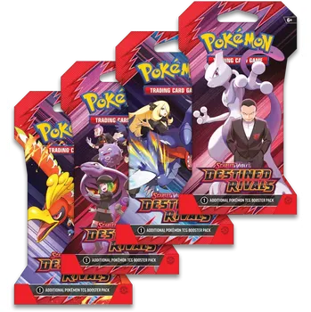 Sběratelská karetní hra Pokémon TCG Scarlet & Violet Destined Rivals Sleeved Generic Booster mix druhů