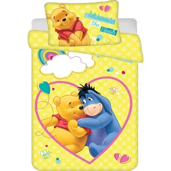 Povlečení Jerry Fabrics WTP Smile 100 x 135, 40 x 60 cm zipový uzávěr