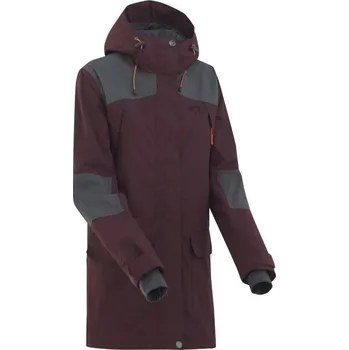 Dámská parka Dámská parka KARI TRAA SOLSTAD XS Vínová, Tmavě šedá