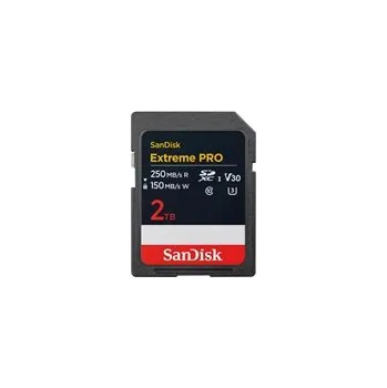 Paměťová karta SanDisk SDXC karta 2TB Extreme PRO (250 MB/s Class 10, UHS-I U3 V30)