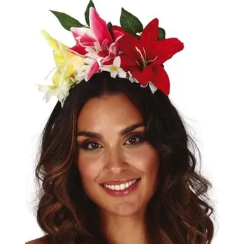 Karnevalový kostým Čelenka Orchideje GU17973x