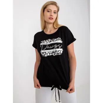 Dámské tričko Tričko RV TS 7657.68P černá jedna velikost