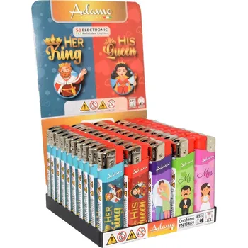 Zapalovač Adamo Piezo Slim Couples