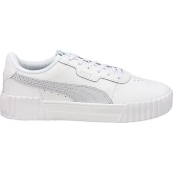 Dámské tenisky Dámská vycházková obuv Puma CARINA 3.0 5.5 Bílá, Šedá