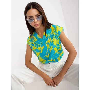 Dámská košile Halenka WN BZ 3005 1.82 světle modrá L