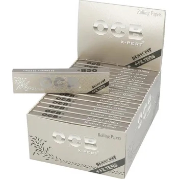 Cigaretové papírky OCB X-Pert Slim Fit + Filters