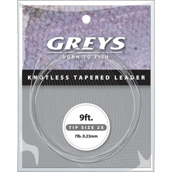 Návazec Greys Greylon Knotless Tapered Leader 0X 2,7m 0,28mm/4,5kg