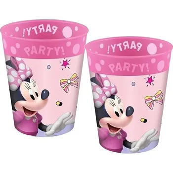 GODAN Plastový kelímek myška/minnie 250 ml, 2 ks