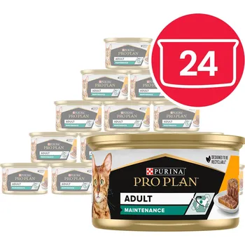 Pro Plan Cat Sterilised Maintenance tuňák a losos v paštice 24 × 85 g