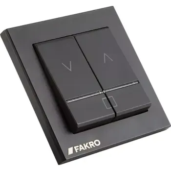 vypínač Nástěnný vypínač LP1 černý FAKRO