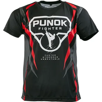 Bojový sport PUNOK LOGO triko karate WKF Velikost: L