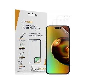 Pouzdro na mobilní telefon 3x Ochranná fólie na display pro Apple iPhone 16 - průhledná