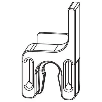 Příslušenství k oknu MACO Protikus pojistky proti chybné manipulaci štulp.převodovky Euronut, pravá, RAL 9022