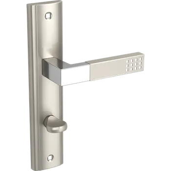 Dveřní kování Kuchinox Dveřní kování PRIMA wc satyna chrom