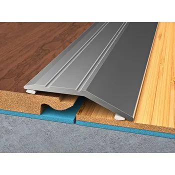 přechodová lišta Vyrovnávací lišta (profil) Stříbro, 900x42x14 mm, šedá, Bohemia Profil - 1 rok na vrácení + DOPRAVA ZDARMA k Vám i zpět