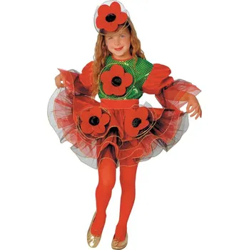 Karnevalový kostým Dětský kostým Maková panenka ST207801 Pro věk (roků) 1-2