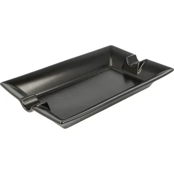 KRCZ Doutníkový popelník 2D, černý matný