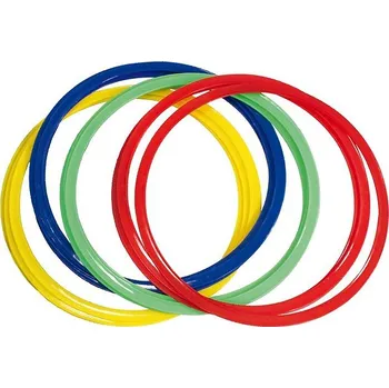 Fotbalová tréninková pomůcka SPORTI FRANCE Tréninkový kruh 45 cm (sada 12 ks)