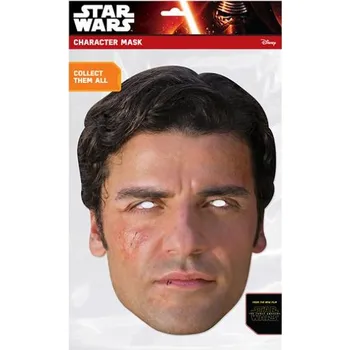 Karnevalový kostým Papírová maska Poe BNSWPOEx