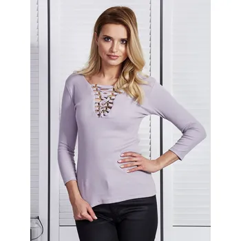 Dámská košile Halenka CZ BZ 4250.06 tmavě lila S