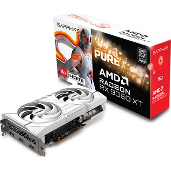 Grafická karta Sapphire Pure AMD Radeon RX 9060 XT GPU 16 GB (11350-02-20G)