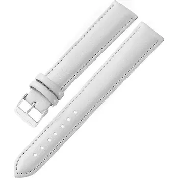 Řemínek na hodinky Kožený řemínek Ricardo Ancona, bílý, Quick Release - 20 mm
