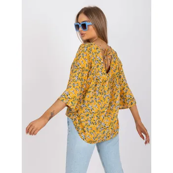 Dámská košile Halenka CHA BZ 3203.46 tmavě žlutá S