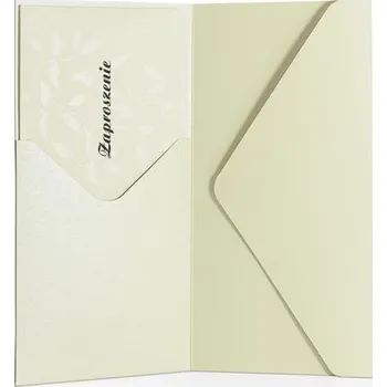 Obálka Galeria Papieru obálky DL Pearl SP/kapsa 220g, 5ks Barva: Bílá