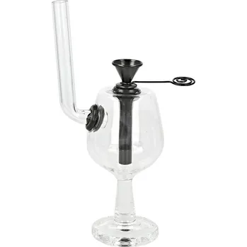 Skleněný bong Super Heroes Wine Glass, 10,5cm