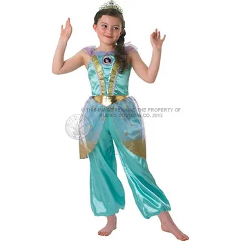 Karnevalový kostým Dětský kostým Jasmína glitter RB880037 Pro věk (roků) 3-4