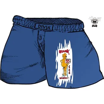 Pánské spodní prádlo Trenýrky Starší, leč báječný! 55 treny020 Velikost XXL