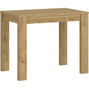 Jídelní stůl Stůl Kammono 90x70 cm - KAM Hikora dub / vložka hikora dub 90x75 cm