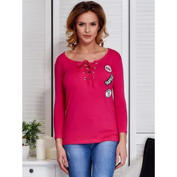 Dámská košile Halenka CZ BZ 1415.04 fuchsiová S