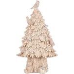 Stromek - polyresinová dekorace, barva béžová