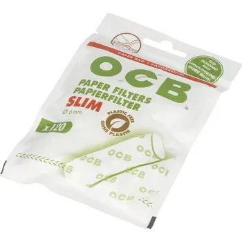 Cigaretové filtry OCB Slim - Only Paper, 6mm